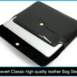 good Lavievert Classic high quality leather Bag Sleeve