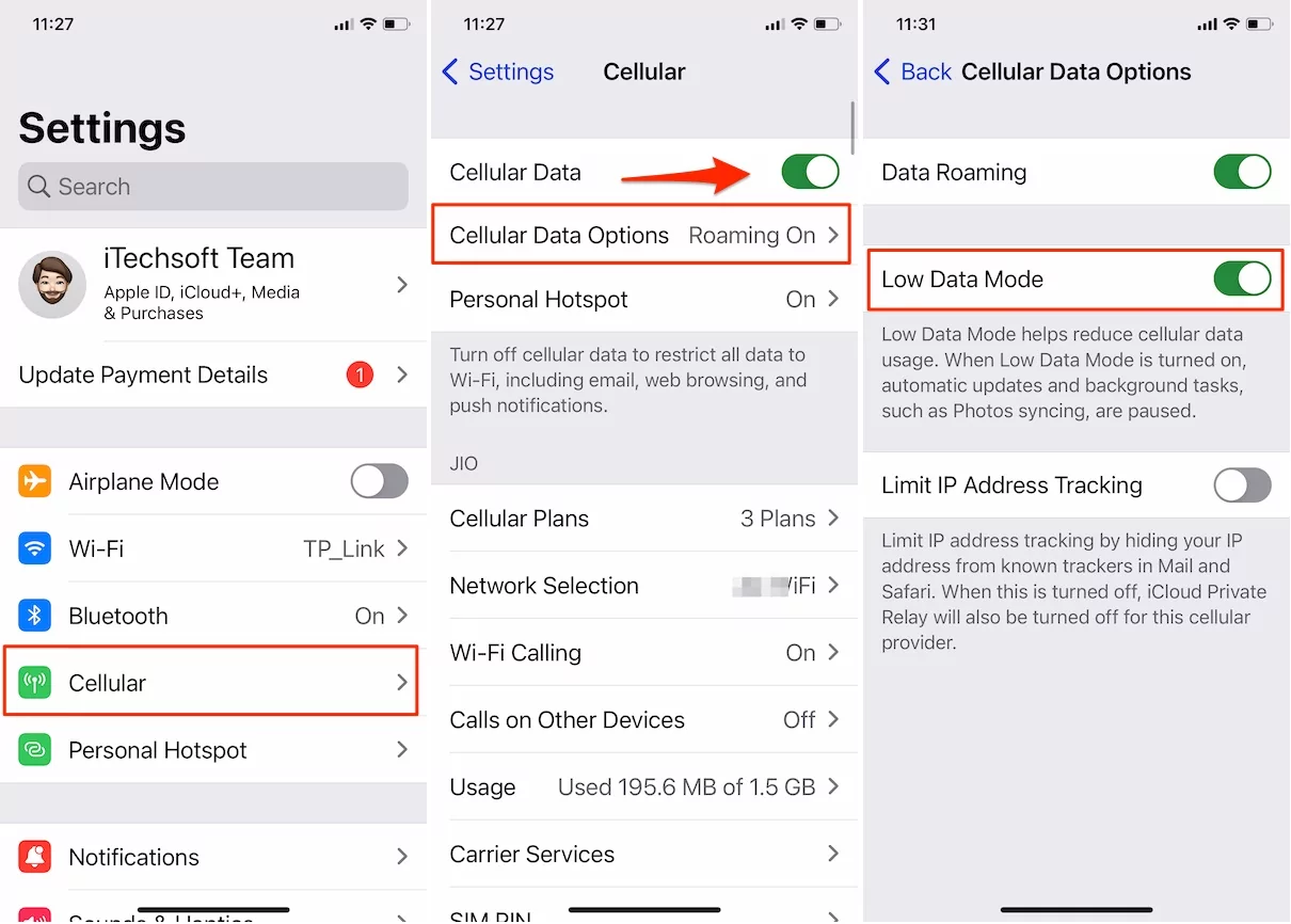 enable-low-data-mode-on-iphone-for-mobile-data