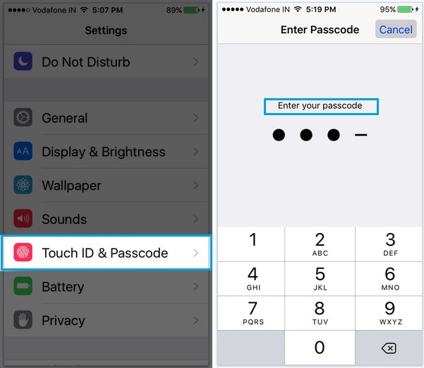 how to disable Siri on lock screen in iPhone 6s, iPhone 6S Plus on iOS 9