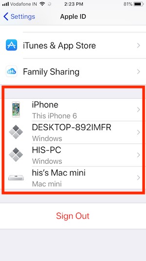 how to use apple id on two devices