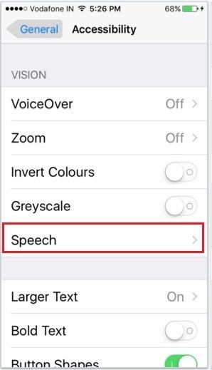 How to Turn off Voice auto text on iOS 9