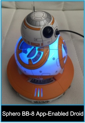 top iOS controlled star wars BB-8 App-Enabled Droid