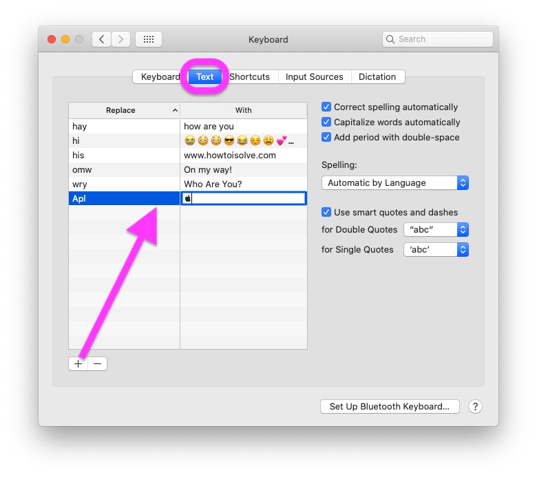 Use and Type Apple logo on MacBook Mac-min