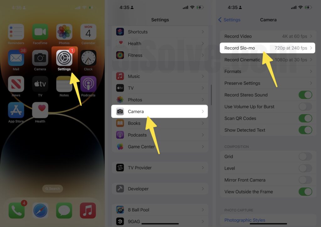 How to Change Camera Resolution on iPhone 15 Pro, 14