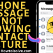 3 Fixes Apple iPhone Messages is not showing contact Picture