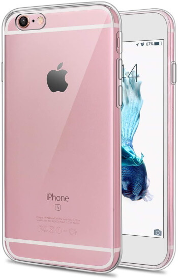 Crystal Transparent iPhone 6 Bumper Clear Case Shock-Absorbing