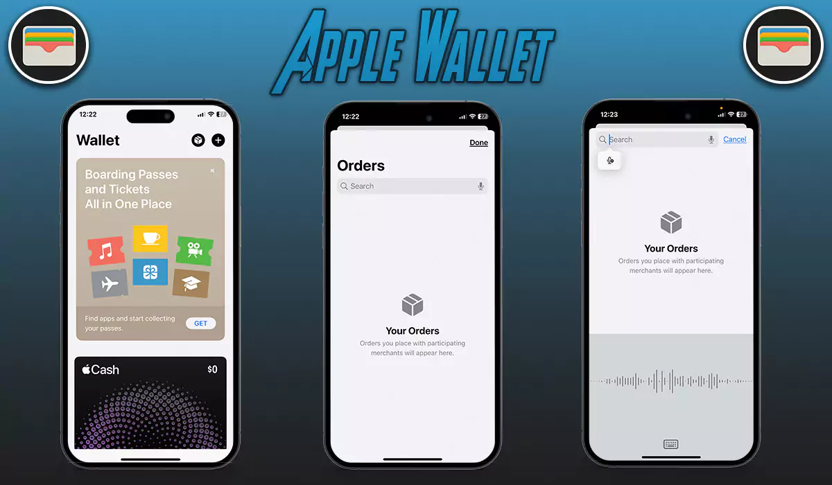 apple-wallet a free package app on iOS mobile