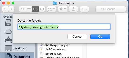 Remove USB block extension on Mac OS X