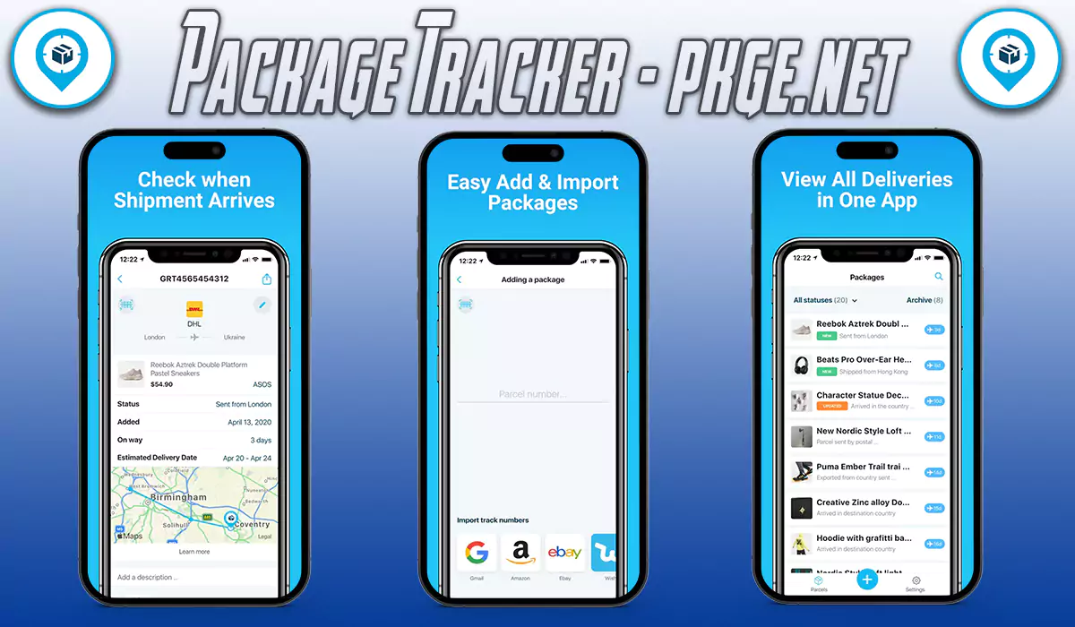 package tracker pkgenet