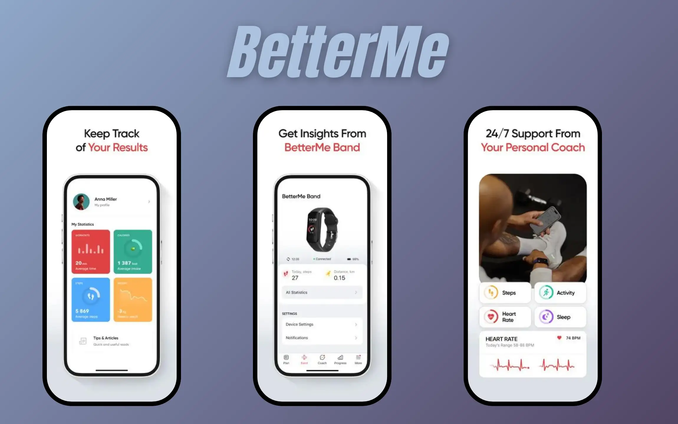 BetterMe Diet App for iPhone