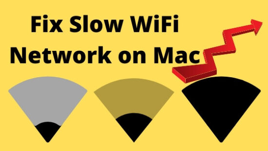 Fix Slow WiFi Network on MacBook Mac