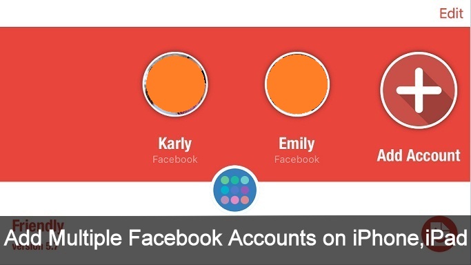 Multiple Facebook Accounts on iOS