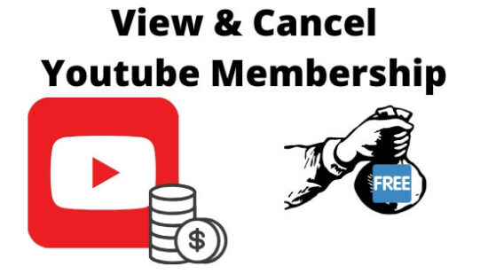 View & Cancel Youtube Membership from iPhone