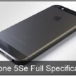 full iPhone 5Se Specification march 2016