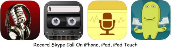Record Skype call on iPhone, iPad and iPod Touch