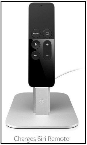 best Siri Remote charging stand dock 2016