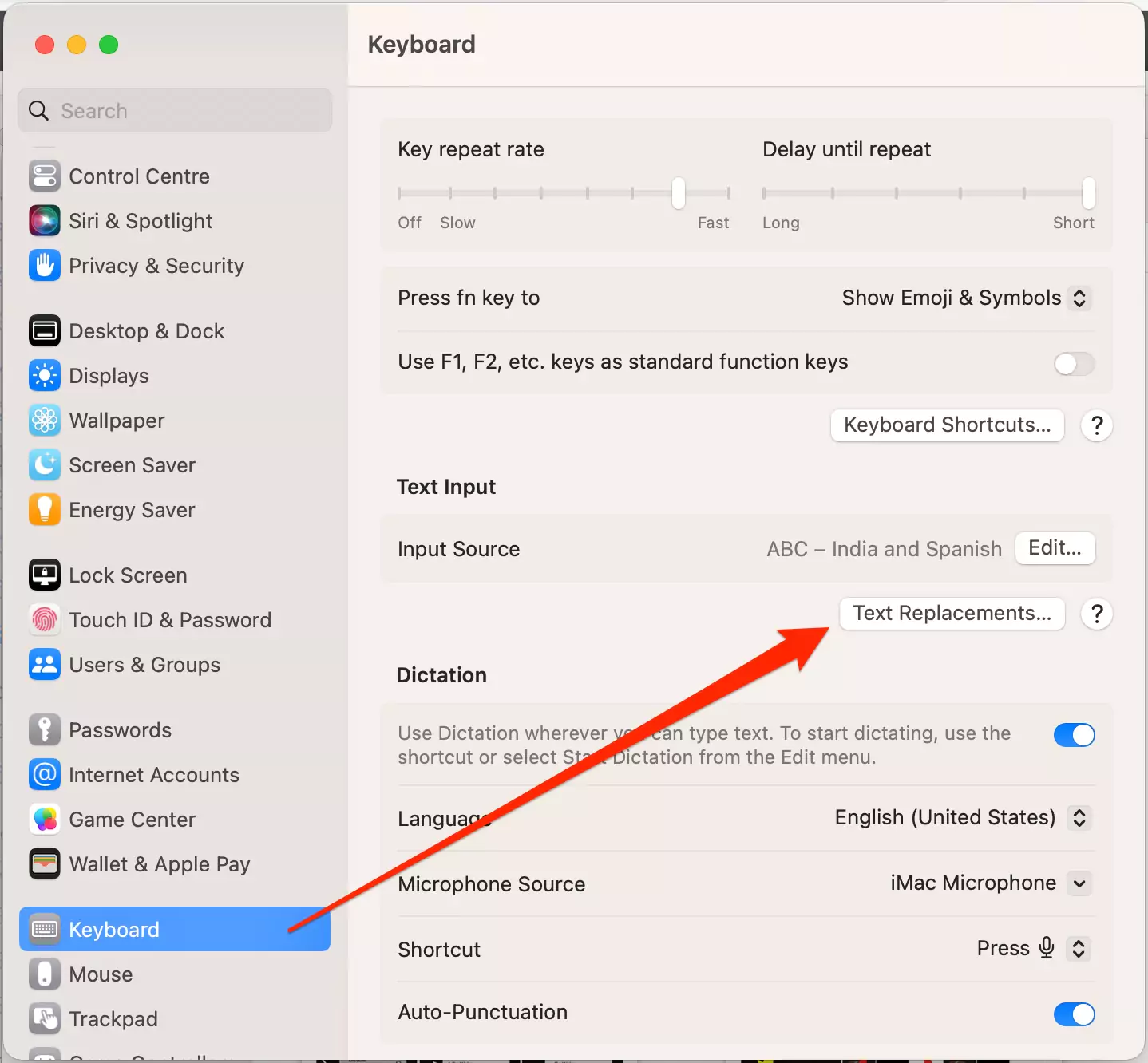 text-replacements-option-on-mac-in-macos-ventura