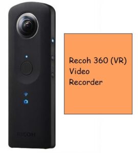 360 Video recorder cameras for VR video
