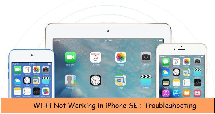 Wi-Fi не работает на iPhone SE с iOS 9
