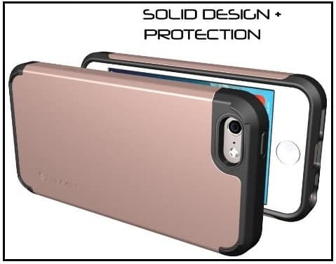 iPhone SE Case Rose gold great Best Military Grade Case for iPhone SE