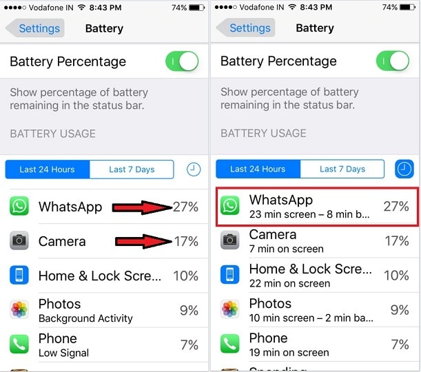 Best Trick to Improve Battery Life on iPhone SE on iOS 11.3