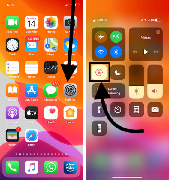 iOS 15 How to Fix iPhone Landscape Mode Not Working Stuck Screen