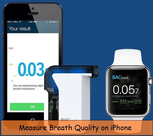 Measure breath on iPhone, iPad and Apple Watch