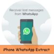 Backup and restore whatsapp messages on iPhone