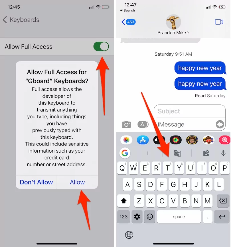 google-gboard-now-full-access-on-iphone