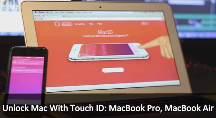 How to Unlock Mac With Touch ID iPhone