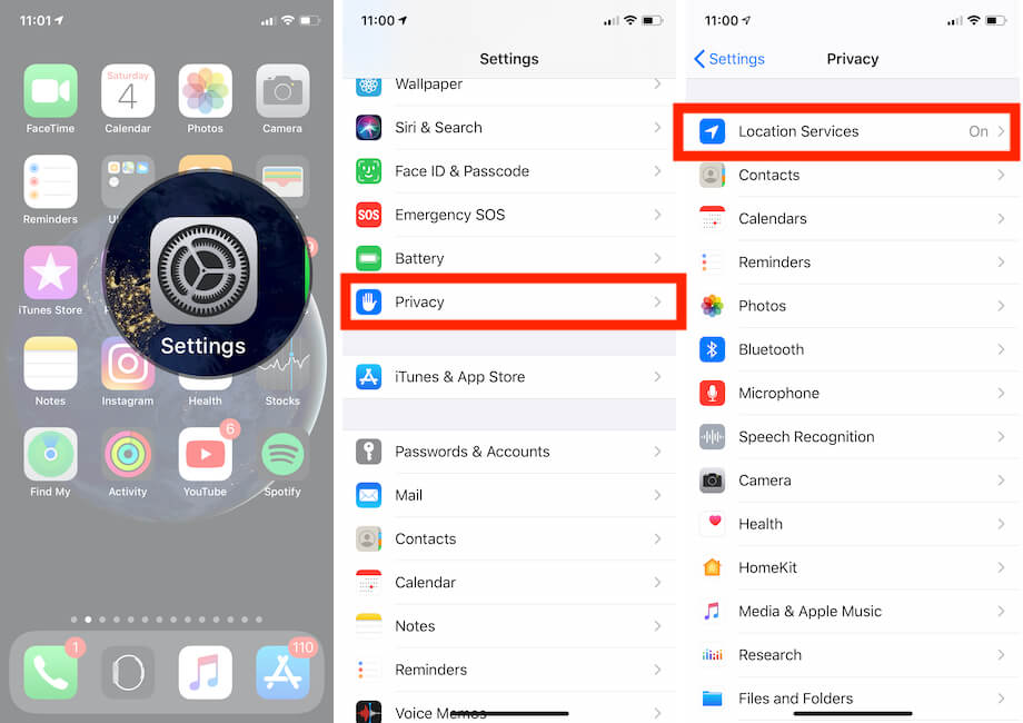 iOS 15.5 Remove Blue Triangle Arrow on iPhone Status Bar 2022 on Mac