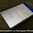 Add New Location on Foursquare iPhone App iOS 9