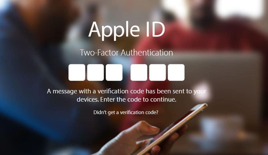 Setup two-Factor Authentication on Apple ID for unknown browser