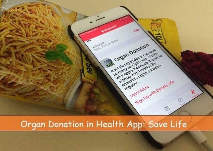 Setup Organ Donation in iPhone, iPad Remove You from Donation