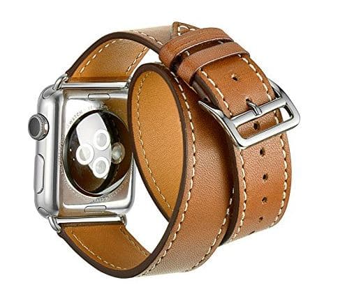 Double tour Luxury Genuine Leather band