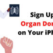 Sign Up Organ Donor on Your iPhone