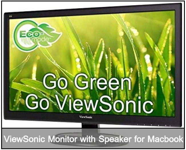 ViewSonic extrenal Monitor for macbook pro macbook Air