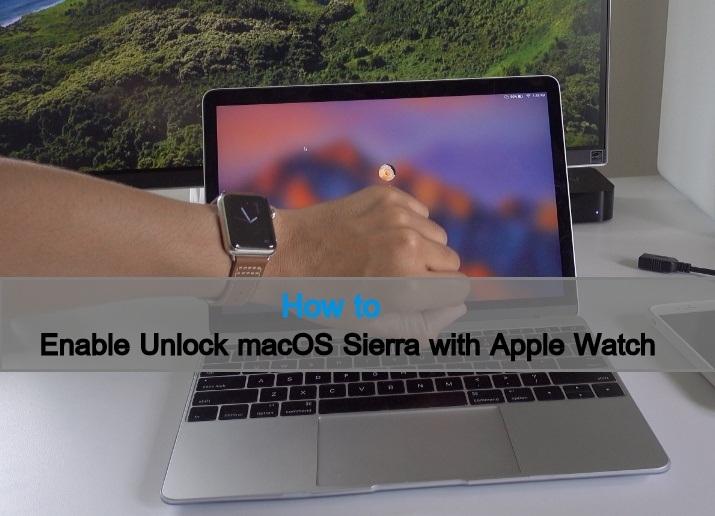 включите Mac и Apple Watch для автоматической разблокировки.
