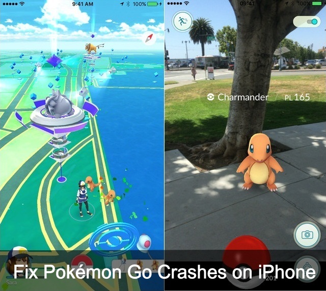 Pokémon Go Crashes on iPhone, iPad