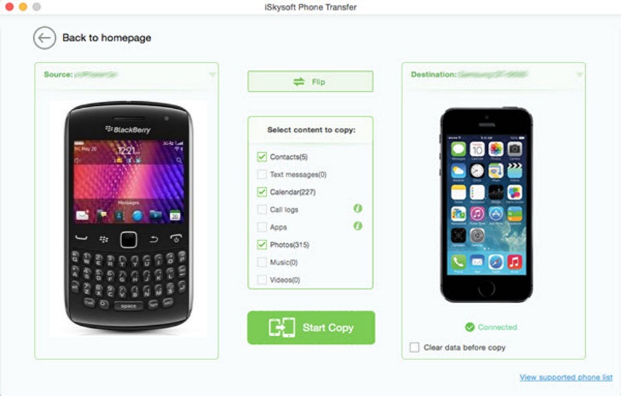 Trnasfer Contacts Blackberry to iPhone in fastest way