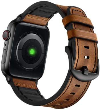 Best Apple iWatch leather band 42mm Size