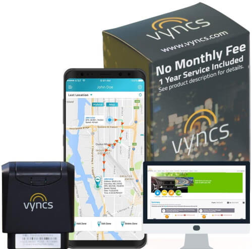 GPS Tracker for Vehicles Vyncs