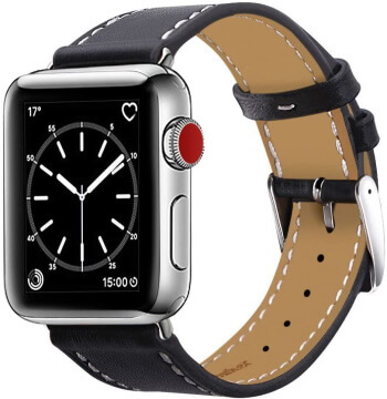 Leather Band for 42mm Apple Watch Sport Edition