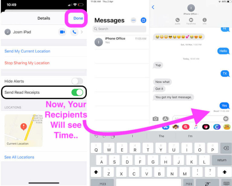How To Enable Disable Read Receipts For IMessage On IPhone IPad