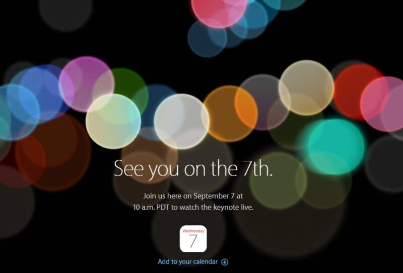 Watch live iPhone 7 keynote on Windows Mac or iOS device