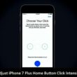 Adjust iPhone 7 Plus Home Button Click Intensity