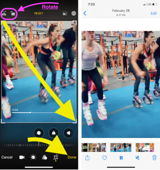 How to Rotate, Crop, Trim Video on iPhone 15 Pro Max