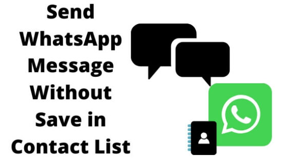 Send WhatsApp Message Without Save in Contact List iPhone