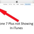 1 iPhone 7 Plus or iPhone 7 not showing in iTunes fixed