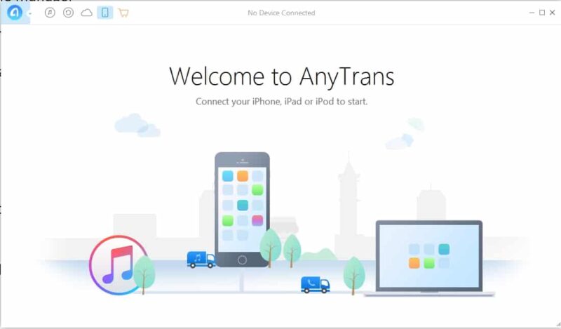 2 AnyTrans iPhone manager inplace for iTunes